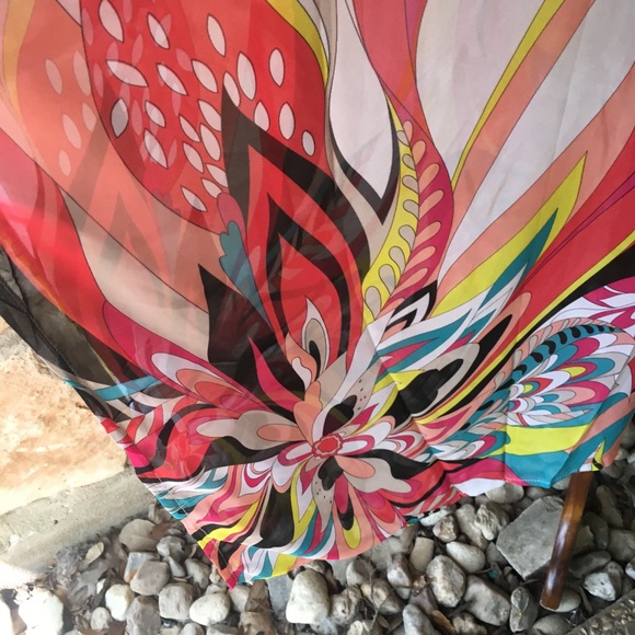 5⭐️Fave! Watermark Kimono Caftan Coverup - Picture 6 of 7